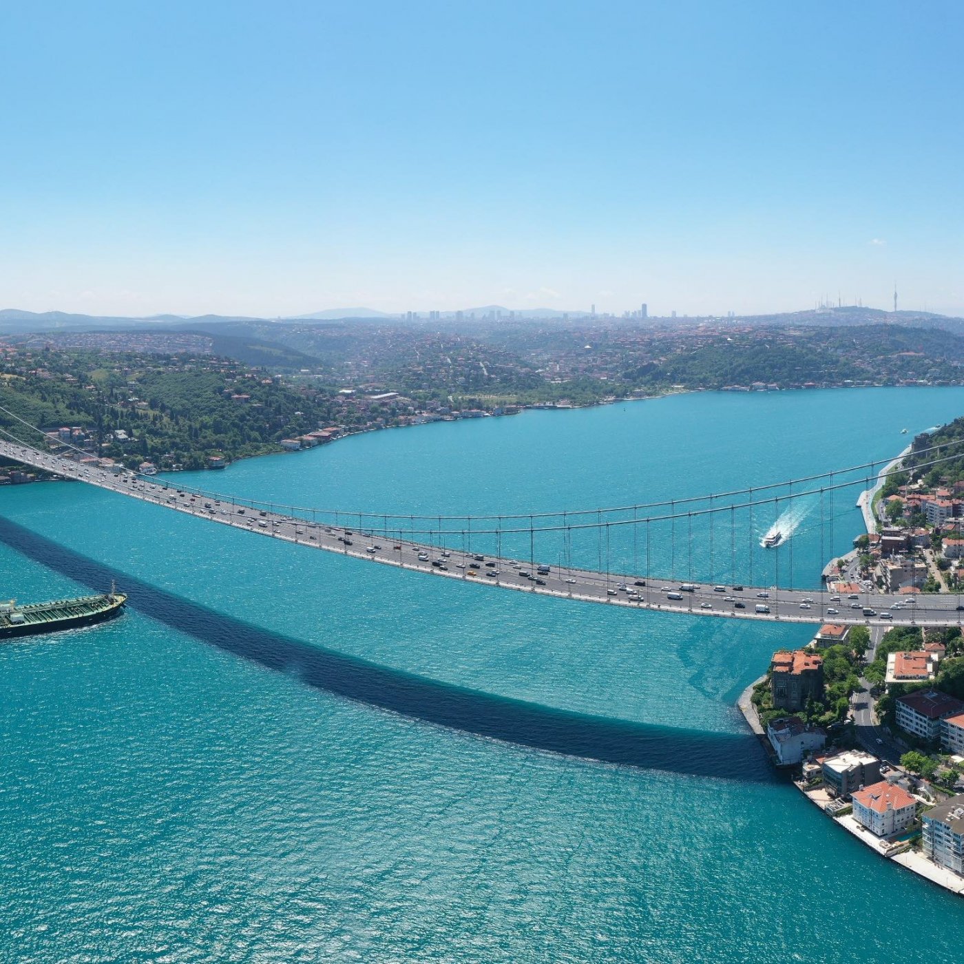 Fatih Sultan Mehmet Köprüsü Dekoratif Aydınlatmaların Montaj De-Montajı